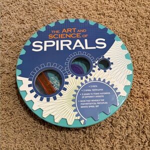 UNOPENED The Art and Science of Spirals Learning Toy Set - Blue and White